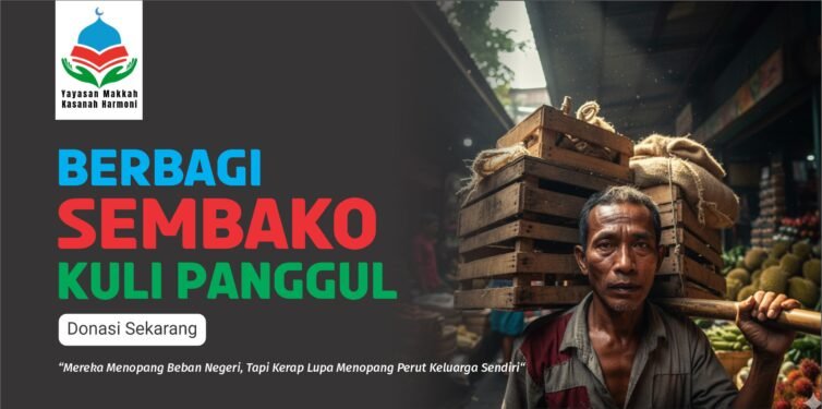 Berbagi Sembako untuk Para Kuli Panggul